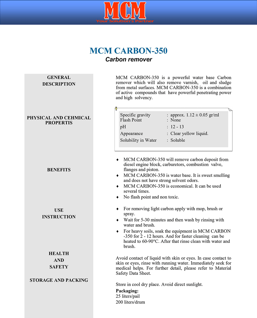 MCM CARBON-350